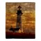 Hastings Home Sherpa Fleece Throw Blanket with Lighthouse Pattern, Lightweight Hypoallergenic for Adults and Kids 777327ODG - alternate 1